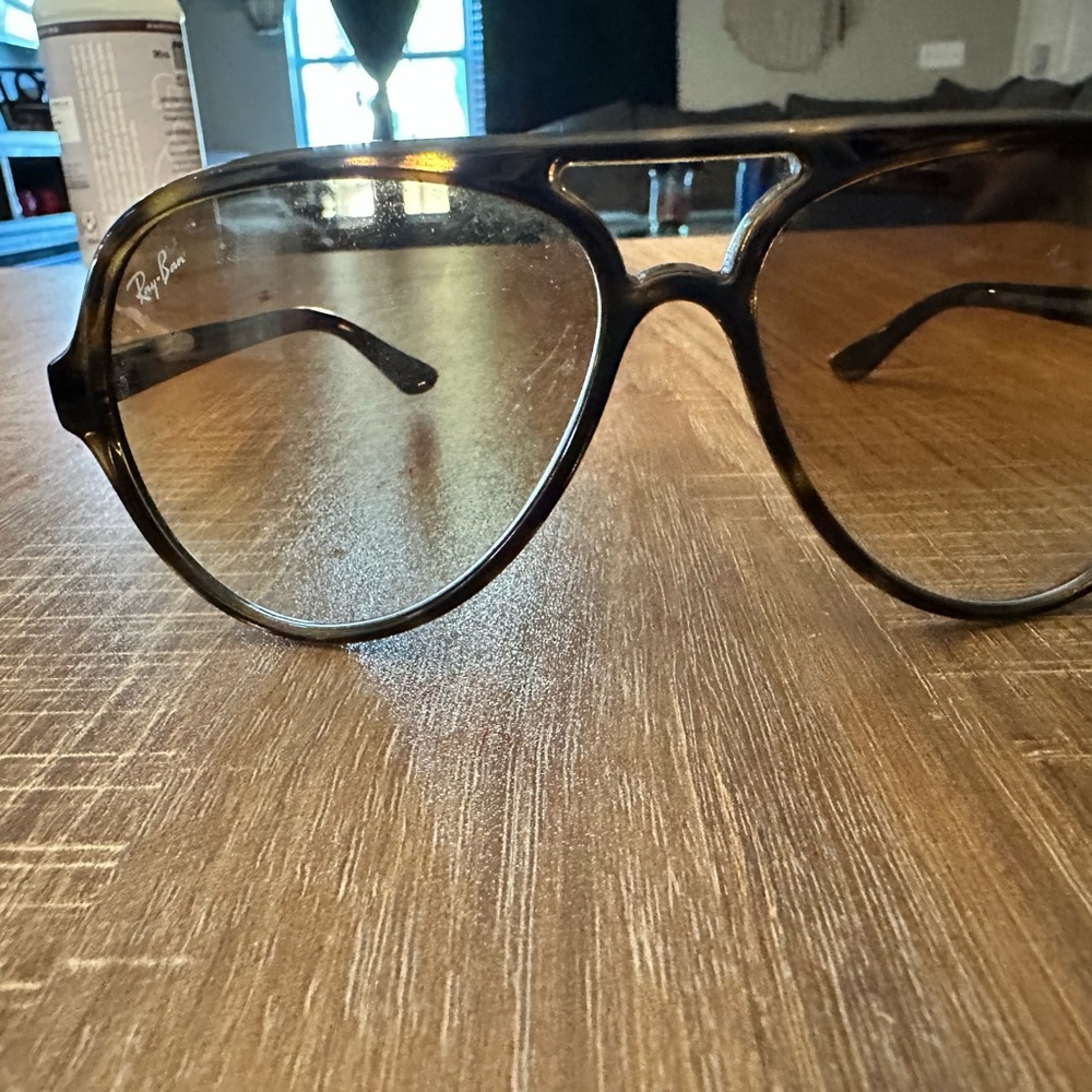 Ray-Ban Brown Aviator Sunglasses